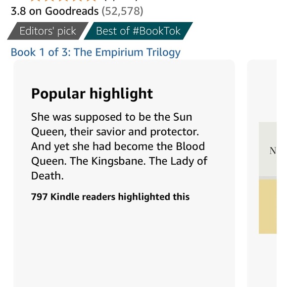 Furyborn by Claire Legrand - Hardcover - Picture 4 of 4